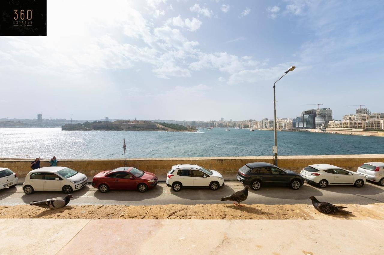 Seafront - Top Location, Top Floor With Wifi & Ac By 360 Estates วัลเลตตา ภายนอก รูปภาพ